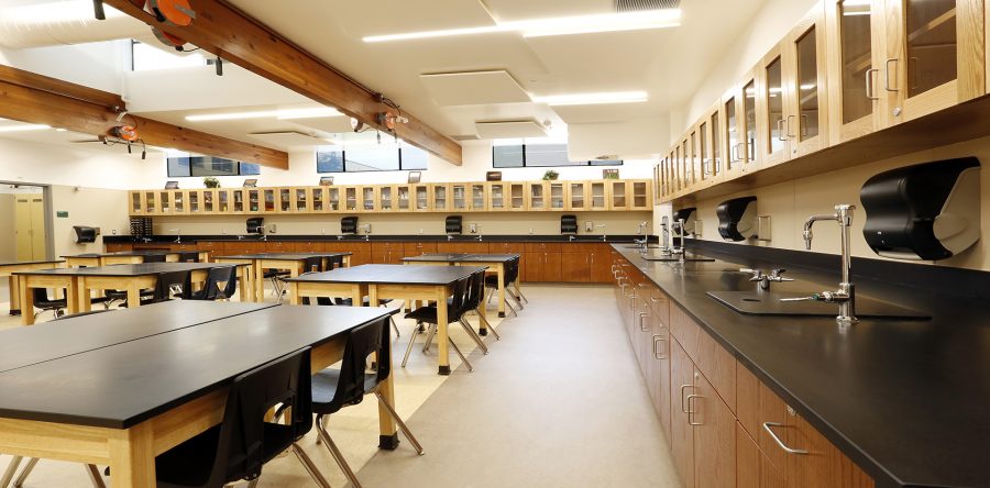 Coliseum College Preparatory Academy Science Classroom
