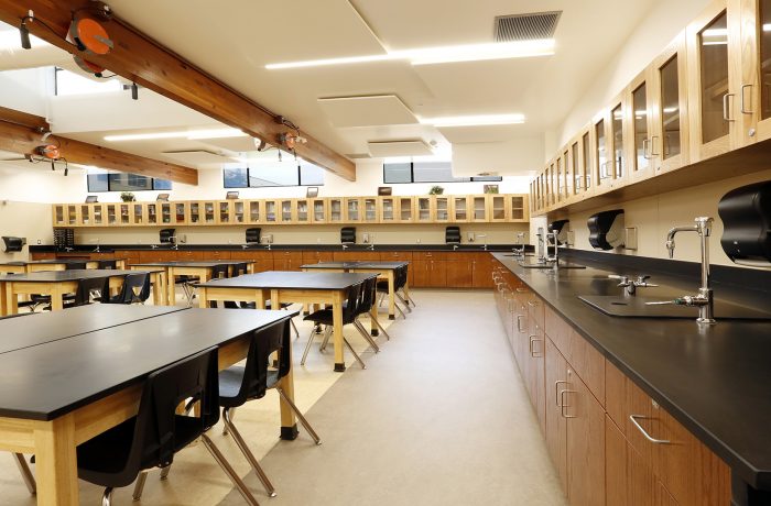 Coliseum College Preparatory Academy Science Classroom